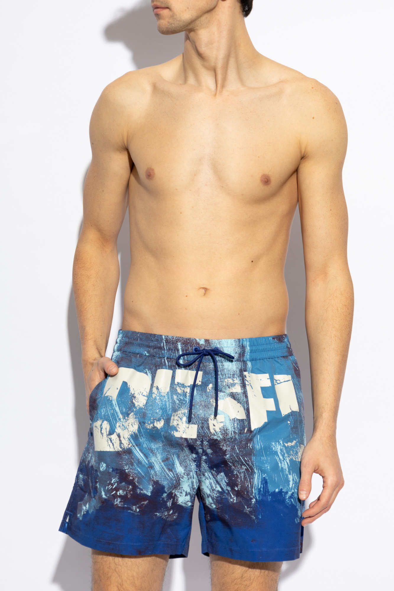 Blue Swim shorts RIO-41-D-POP Diesel - Vitkac AS